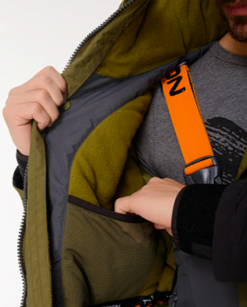 TRITON Azimut (ujuv) taslan/roheline XXL nr. 120-124 pikkus 182-188cm