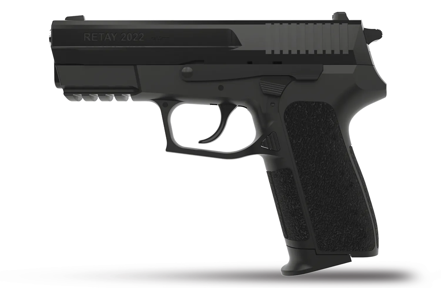 BLANK FIRING PISTOL RETAY S2022 cal.9 mm P.A.K. (Black) /TOP FIRE