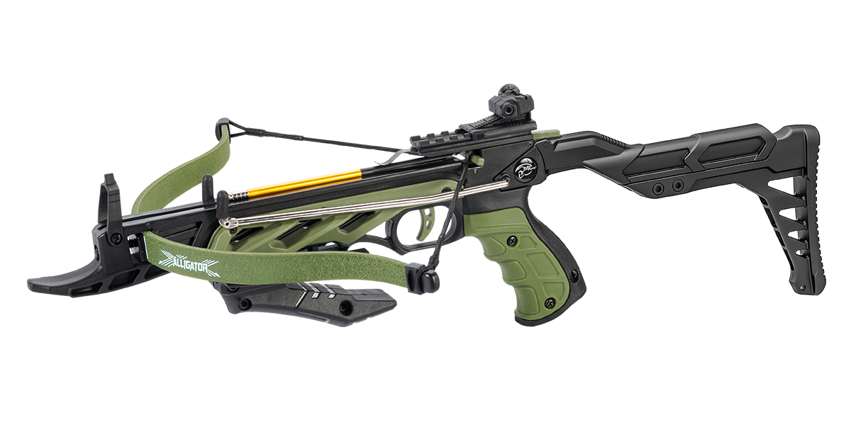 Amb Crossbow MAN KUNG MK-TCS2-G "Alligator" 80lbs. kabaga (green)  (36,28kg)