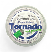 Õhkrelva kuulid Kvintor Tornado 4,5mm, 0,58g 100tk